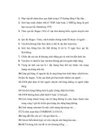 Đề 3-Tuyển tập Đề thi cuối kỳ môn Vận tải giao nhận FTU