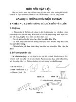 Sức bền vật liệu - Chương 1