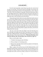 Phân đoạn thị trường và lựa chọn thị trường mục tiêu cho mặt hàng áo dài của nhà may Ngân An.doc