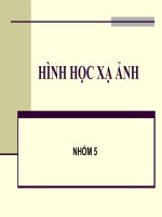 Hình học xạ ảnh 23