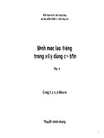 Thuyết minh và hướng dẫn thực hiện định mức lao động trong xây dựng cơ bản - P3