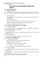 An toàn lao động - Chương 11