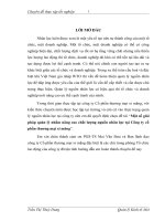 Một số giải pháp quản lý nhằm nâng cao chất lượng nguồn nhân lực tại Công ty CP thương mại xi măng.DOC