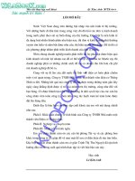 Thực trạng công tác hạch toán kế toán tại cty TNHH nhà nước 1 thành viên điện cơ Thống Nhất