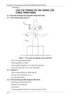 Công trình biển cố định - Chương 3