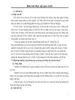 Báo cáo chuyên đề: Bệnh bạc lá lúa