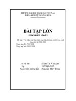 tìm hiểu việc thực hiện mục têu ổn định kinh tế của VN thời kì 2000-2005.doc