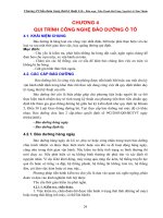 Quy trình công nghệ bảo dưỡng ô tô