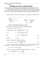 ổn định của các thanh thẳng