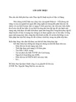 Báo cáo Thực tập Kĩ thuật truyền số liệu và Mạng