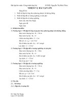 Thiết kế đập bê tông theo phương pháp tỷ lệ đường thẳng