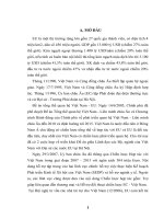 Nghiên cứu một số các quy định và tiêu chuẩn môi trường của EU ảnh hưởng đến việc xuất khẩu hàng nông sản của Việt Nam.doc