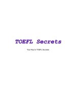 Mo Media Toefl Secrets