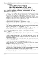 An toàn lao động - Chương 18