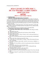 Đề tài tìm hiểu vi điều khiển arm7 lpc2214