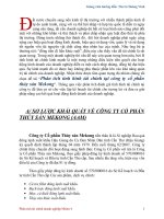 Phân tích tình hình tài chính tại công ty cổ phần thủy sản Mekong.doc