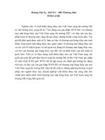 Tác động của gia nhập WTO đối với thương mại mặt hàng thủy sản Việt Nam sang thị trường Mỹ.doc