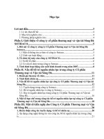 Vấn đề bố trí nguồn nhân lực trong công ty Cổ phần Thương mại và Vận tải Sông Đà.doc