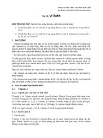 Dược lý học - Bài 34