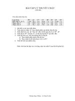 BÀI TẬP LỚN : Kỹ thuật cháy