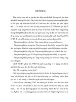 Bình luận về mô hình phát triển của Việt Nam trong thời kỳ qua dưới góc độ vai trò của các yếu tố đầu vào đối với tăng trưởng và đưa ra khuyến nghị đối với sự thay đổi về mô hình tăn.doc