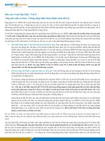 Báo cáo vĩ mô đặc biệt - Tăng lãi suất cơ bản - Thông điệp thắt chặt chính sách tiền tệ