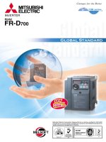 Biến tần Miubishi D700