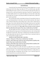 Hoàn thiện kế toán chi phí sản xuất và tính giá thành sản phẩm dệt tại nhà máy dệt, Tổng công ty cổ phần dệt may Nam Định.doc