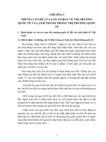 Những giải pháp chủ yếu nhằm tăng cường khả năng cạnh tranh của hàng nông sản xuất khẩu Việt Nam tại thị trường EU.DOC