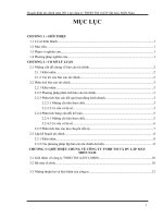 Hoạch định tài chính năm 2011 tại công ty TNHH thương mại và DV lắp máy Miền Nam.doc