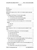 MỘT SỐ GIẢI PHÁP CHO VIỆC XÂY DỰNG UY TÍN VÀ VĂN HOÁ DOANH NGHIỆP.doc