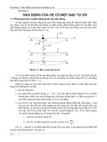 Dao động của hệ có một bậc tự do