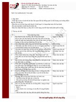 Mẫu Thủ tục kiểm soát tài liệu của Nhà trường