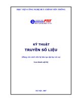 Tài liệu Kỹ thuật truyền số liệu 