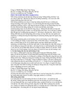  Phân tích mội trường maketting