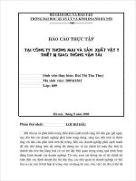 một số giải pháp để tăng lợi nhuận của công ty vật tư thiết bị GTVT.doc