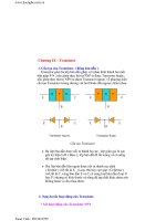 Giáo trình điện tử căn bản - Chương 9-10