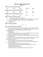 Đáp án môn Kinh tế quốc tế - Đáp án đề số 7