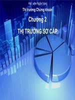 Chương 2  slide thị trường chứng khoán