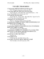 Thiết kế hệ thống ly hợp cho xe tải 8 tấn_ tài liệu tham khảo