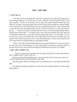sự biến đổi thành phần hóa học trong chế biến nước trái cây