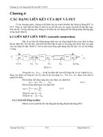 Mạch điện tử - chương 6 - Các dạng liên kết của BJT và FET