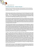 Văn phòng thương mại - “ngày ấy và bây giờ ” 