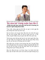 Ăn dưa bở' trong cuộc hẹn lần 2  