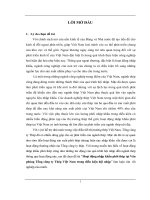 Hoạt động nhập khẩu phôi thép tại Văn phòng Tổng công ty Thép Việt Nam trong điều kiện hội nhập.DOC