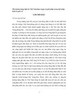 Thị trường hàng điện tử Việt Nam,thực trạng và giải pháp trong hội nhập kinh tế quốc tế.DOC