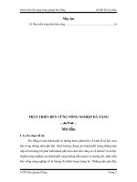 phát triển nông nghiệp bền vững Đà Nẵng.doc