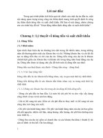 Hoạt động thẩm định dòng tiền và suất chiết khấu.docx