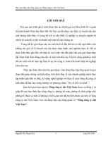 báo cáo thực tập tổng hợp Tại Tổng Công ty chè Việt Nam - Tổng quan.DOC