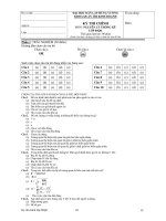 Các Đề thi kinh tế lượng có lời giải - Đề 2